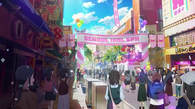 国際通りのアーケード街
